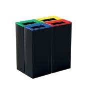 Poubelle Tri Sélectif BOB COLOR 60 litres - COUVERCLE MARRON uniquement