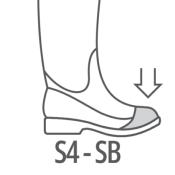 Botte de sécurité Alimentaire KEMIS S4 SRC blanche - Pointure 36