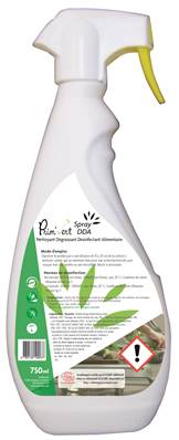 PRIM VERT Spray DDA ECOCERT Nettoyant dégraissant désinfectant alimentaire
